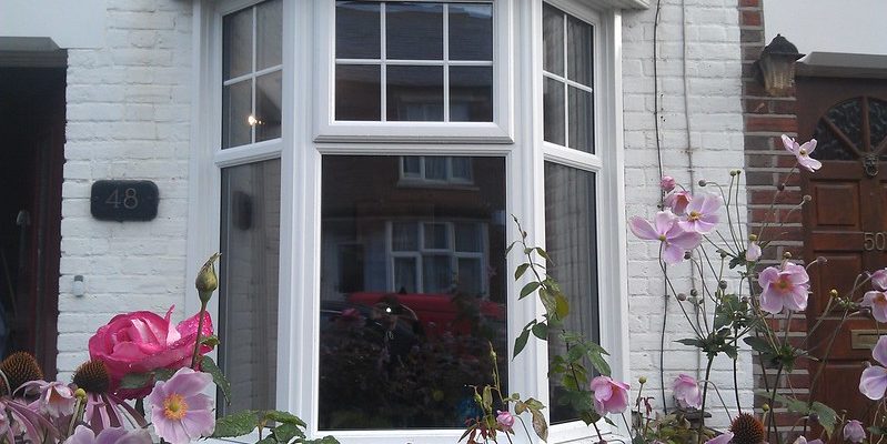 triple glazed bay windows