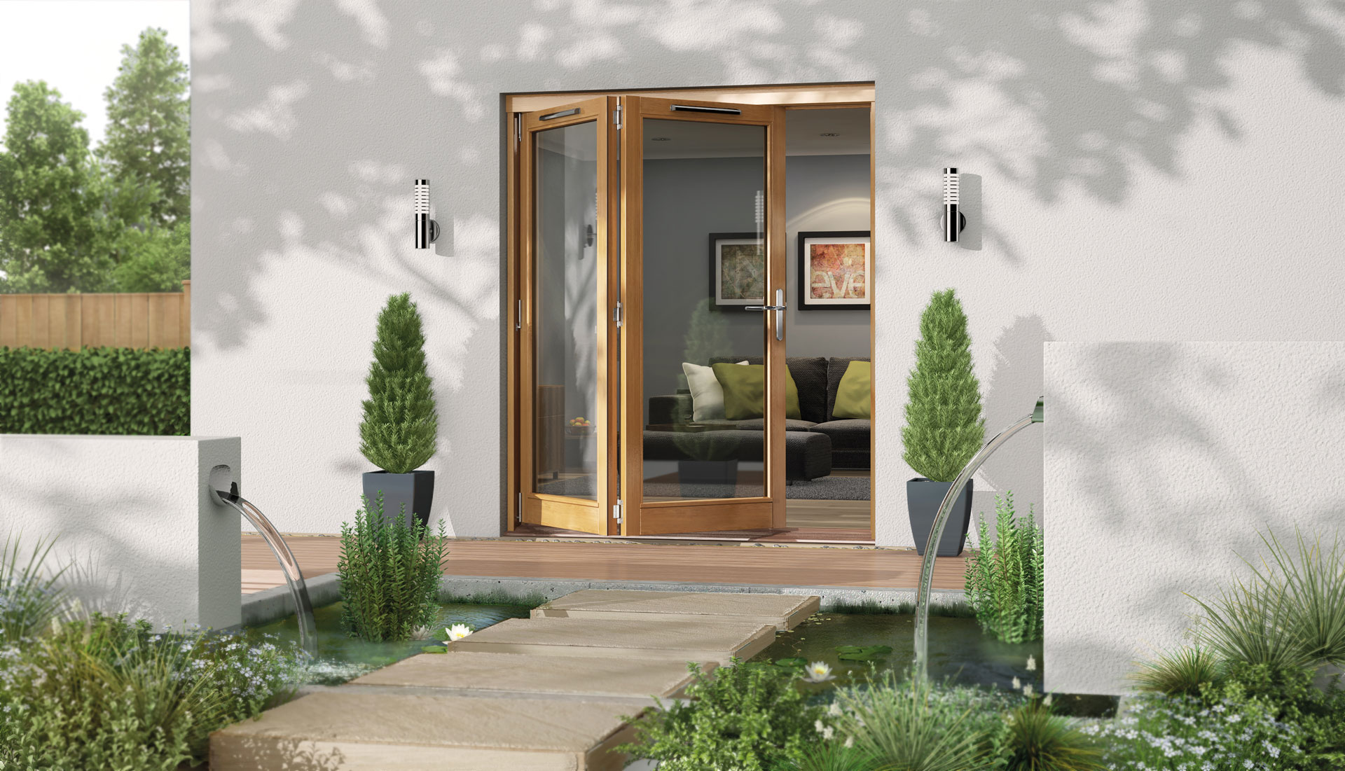 Made to Measure Bifold Doors JeldWen FREE UK Delivery