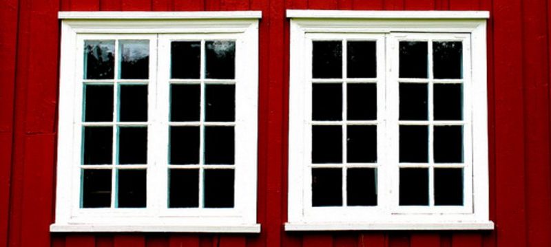 wooden windows