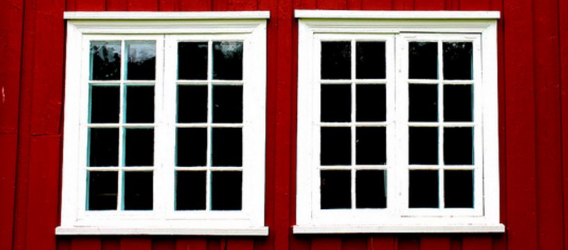 wooden windows